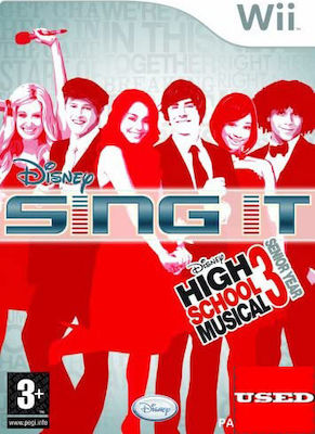 Sing It High School Musical 3 Senior Year Wii Game (Used)