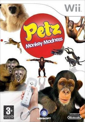 Petz Monkey Madness Wii USED