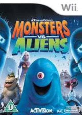 Monsters vs Aliens Wii Used