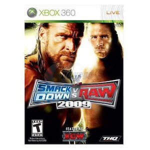 Smackdown vs RAW 2009 XBOX360 USED