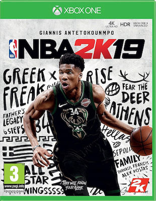 NBA 2K19 XBOX ONE USED