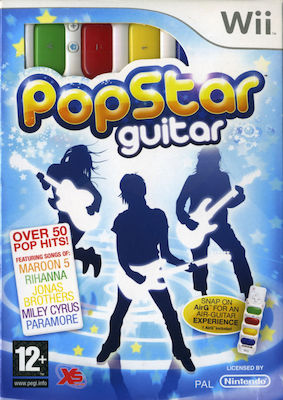 Pop Star Guitar Wii NEW