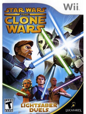 Star Wars Clone Wars Lightsaber Duels Wii USED DISC ONLY