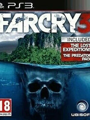 Far Cry 3 Includes The Lost Expeditions & The Predator Pack PS3 USED