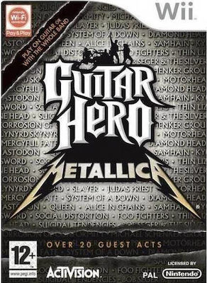 Guitar Hero Metallica Wii Game (Used)