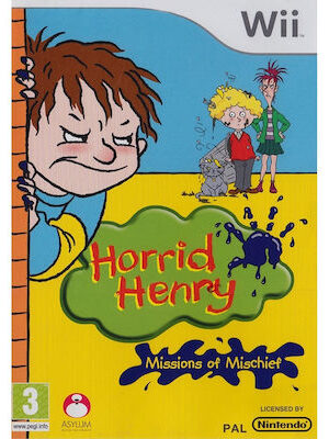Horrid Henry Missions of Mischief Wii USED