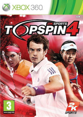 Top Spin 4 XBOX 360 USED