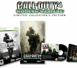 Call of Duty 4 Modern Warfare Limited Collector's Edition XBOX 360 USED