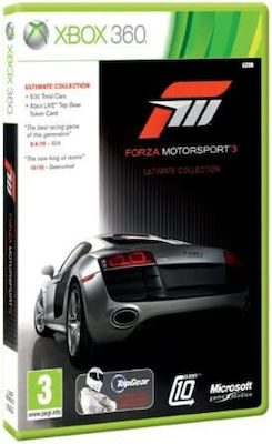 Forza Motorsport 3 Ultimate Collection XBOX 360 USED
