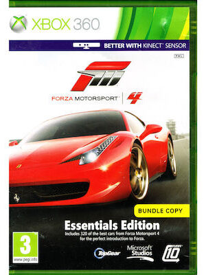 Forza Motorsport 4 Essentials Edition XBOX 360 USED
