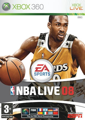 NBA Live 08 Xbox 360 USED