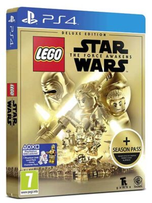Lego Star Wars: The Force Awakens Deluxe Steelbook Deluxe Edition PS4 USED
