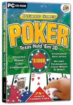 Poker Texas Hold Em 3D PC Game USED