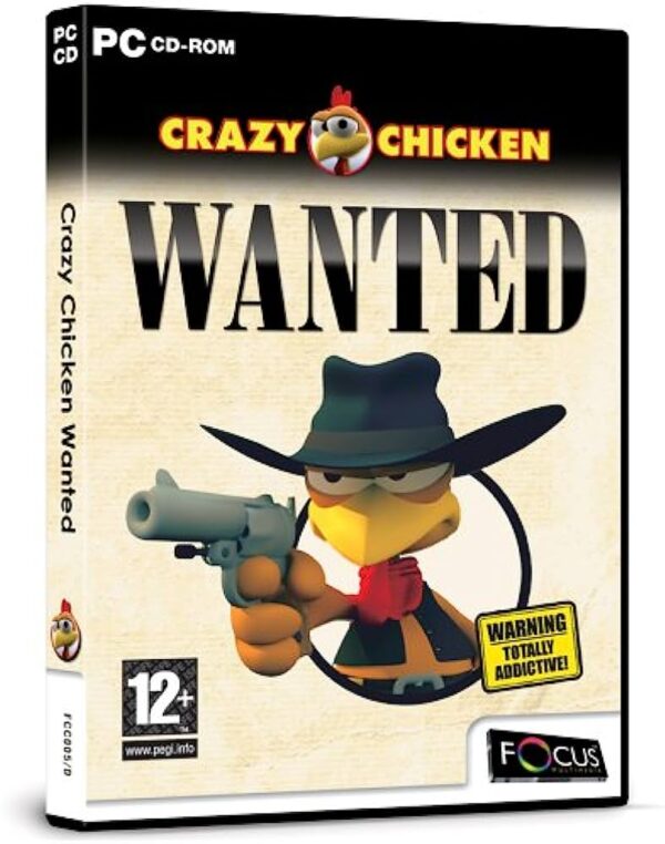 Crazy Chicken Wanted PC Game USED