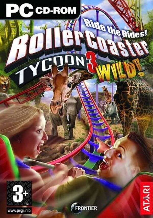 Rollercoaster Tycoon 3: Wild! PC USED