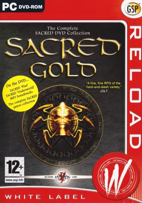 Sacred Gold (White Label) PC Game USED