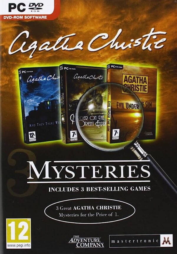 Agatha Christie: Triple Mystery Pack PC Game USED