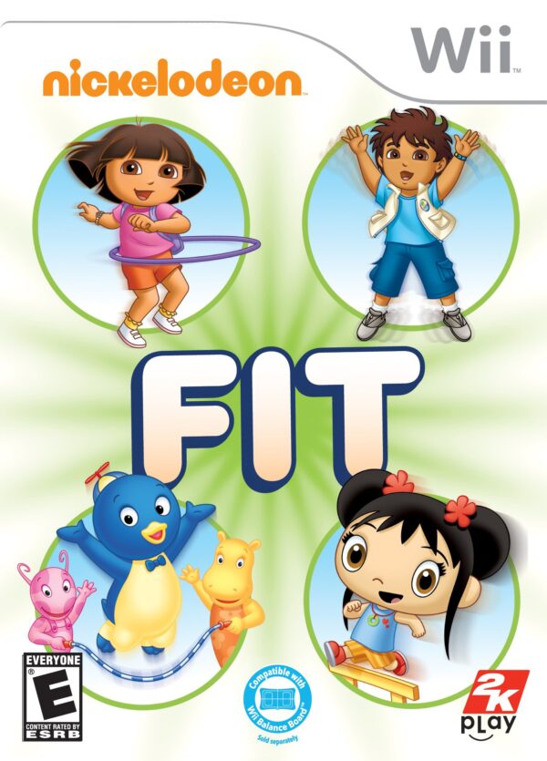 Nickelodeon Fit WII USED