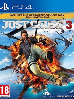 Just Cause 3 with Guide to Medici PS4 USED