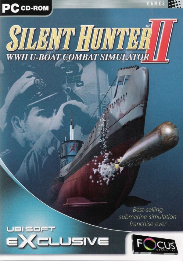 Silent Hunter II WWII U-Boat Combat Simulator PC USED