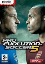 Pro Evolution Soccer pes 5 PC Game USED