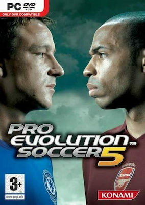 Pro Evolution Soccer pes 5 PC Game USED