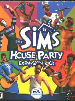 THE SIMS HOUSE PARTY EXPANSION PACK PC USED