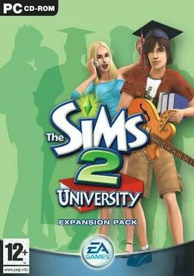 THE SIMS 2 UNIVERSITY EXPANSION PACK PC USED