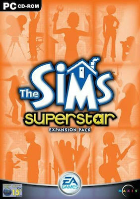 THE SIMS SUPERSTAR EXPANSION PACK PC USED