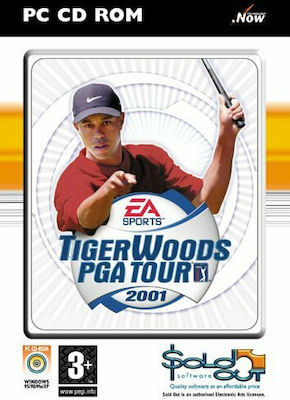 Tiger Woods PGA Tour 2001 (Sold Out Software) PC Game USED