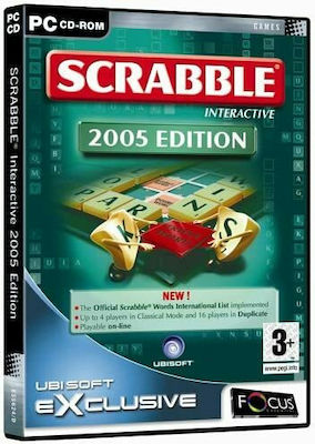 SCRABBLE INTERACTIVE 2005 EDITION PC CD USED