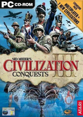 SID MEIER'S CIVILIZATION III CONQUESTS PC USED