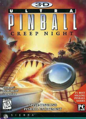 3D Ultra Pinball: Creep Night PC GAME USED DISC ONLY
