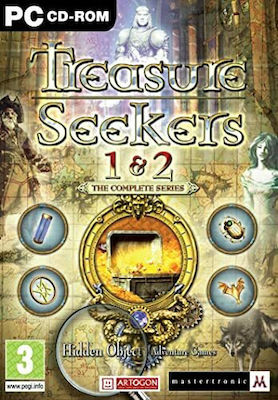 Treasure Seekers 1 & 2 THE COMPLETE SERIES PC GAME USED