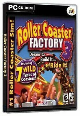 Roller Coaster Factory 3 PC Game USED