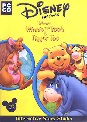 Disney's Hotshots: Winnie the Pooh & Tigger Too PC GAME USED
