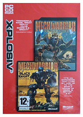 Mechwarrior 4 Vengeance & Black Knight Expansion PC USED