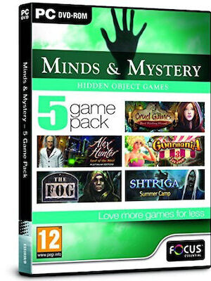 Minds and Mystery - 5 Game Pack (PC DVD) USED