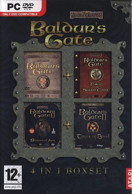 Baldur's Gate 4 in 1 Boxset PC USED