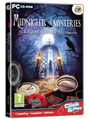 Midnight Mysteries: The Edgar Allan Poe Conspiracy PC Game USED