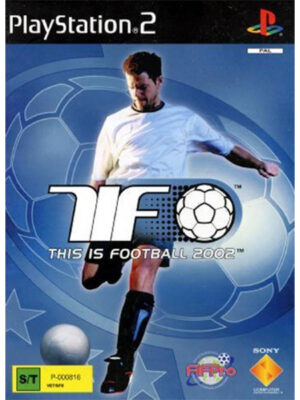 This is Football 2002 PS2 USED