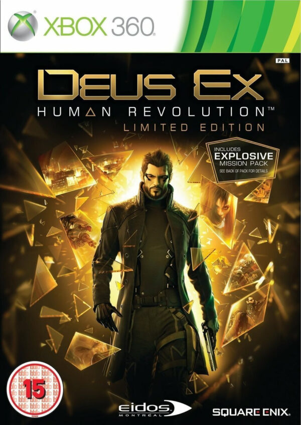Deus Ex: Human Revolution Limited Edition XBOX 360 USED