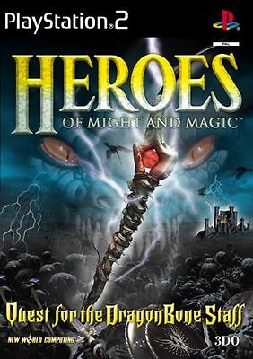 Heroes of Might and Magic PS2 USED NO MANUAL