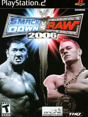 WWE SmackDown! VS Raw 2007 PS2 USED DISC ONLY