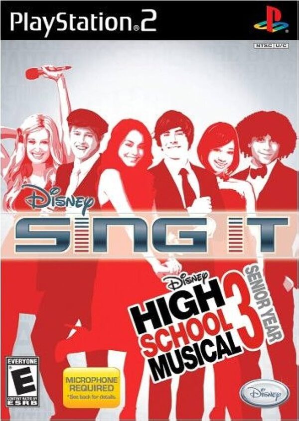 Disney Sing It: High School Musical 3: Senior Year PS2 USED NO MANUAL