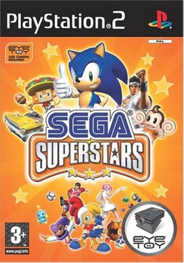 SEGA Superstars PS2 USED