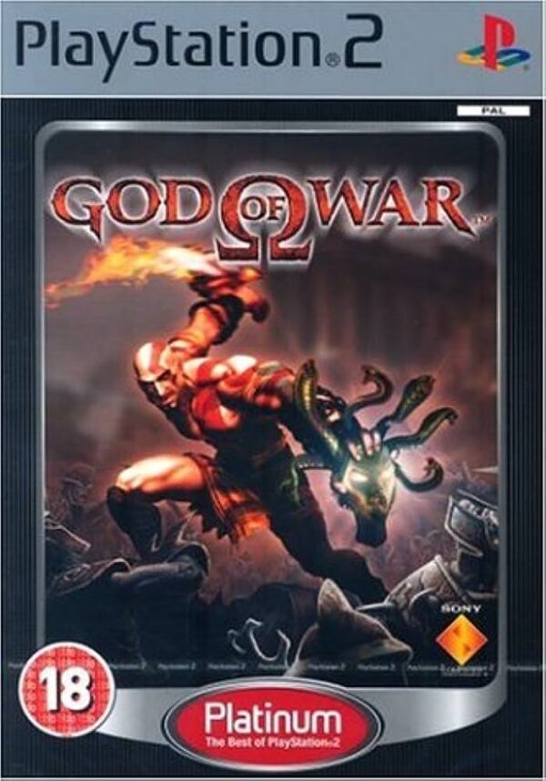 God of War II Platinum PS2 USED ΕΛΛΗΝΙΚΟ