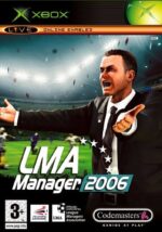 LMA Manager 2006 XBOX USED DAMAGED COVER