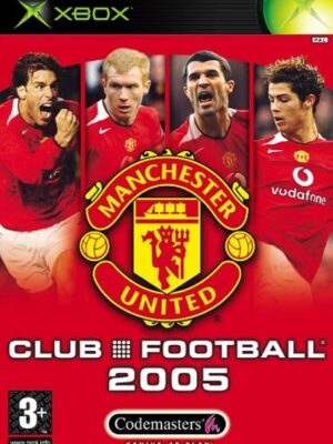 Manchester United Club Football XBOX USED NO COVER