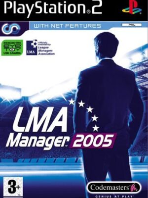 LMA Manager 2005 PS2 USED